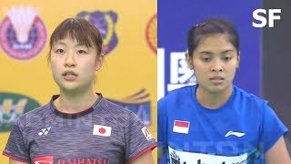 【동영상】오쿠하라 노조미 VS 그레고리아 마리스카 툰중 E 플러스 배드민턴 아시아 팀 챔피언십 2018 그렇지