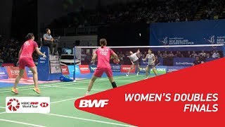 【동영상】Ayako SAKURAMOTO・유키코 타카하타 VS CAO Tong Wei・YU Zheng BARFOOT & THOMPSON 뉴질랜드 오픈 2018 결승