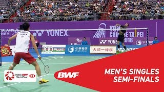 【동영상】얀 오 요르겐센 VS 타케시타 리치 2018 년 대만 타이페이 오픈 준결승