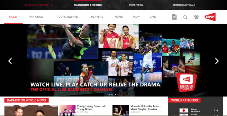 桃田、BWF最優秀選手賞に輝く