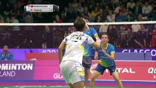 【동영상】왕일유・HUANG Dongping VS 탄 키안 멩・라이 페이 징 총 BWF 세계 선수권 대회 2017 베스트 16