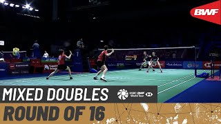 【동영상】Thom GICQUEL／Delphine DELRUE VS 마크 람스푸스／Isabel HERTTRICH 인도네시아 오픈 2022 베스트 16
