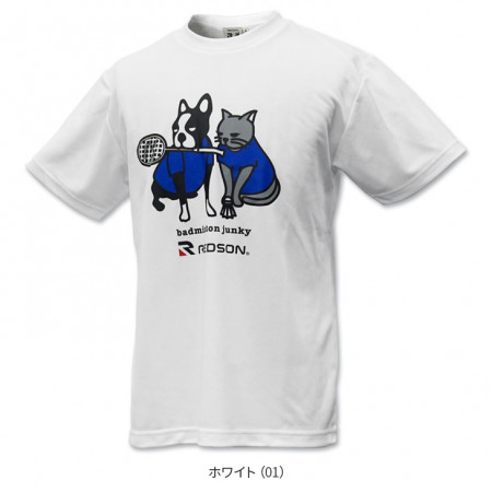 バドミントンジャンキーコラボTシャツ RD-BJ201